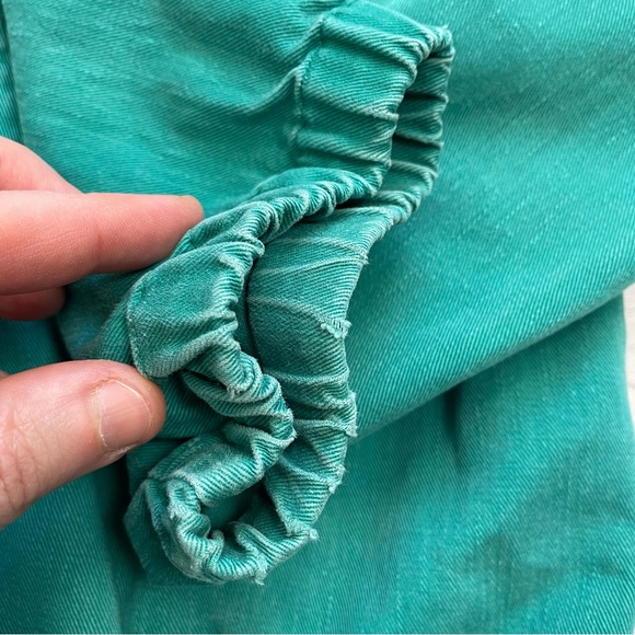 Vintage Polo Ralph Lauren USA Bomber Jacket XL Mens Teal Green Preppy - Picture 6 of 11